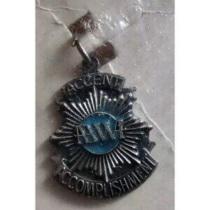 Accept Accomplishment Abwa Pendant 1974 RARE American Business Women's Assoc.